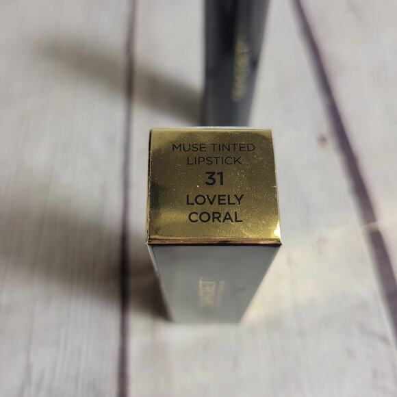 Seacret Muse Tinted Lipstick Lovely Coral NEW Make-Up Lips - Picture 3 of 4